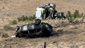 Victim’s death ruled ‘an intentional act’ after fatal head-on crash near Utah-Colorado border, officials confirm