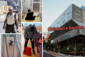 DEMOCRAT CITY: Watch these reporters visit Seattle’s beautiful $165M library (it’s full of drug zombies)