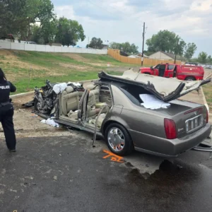 Head-on crash north of Denver leaves four injured