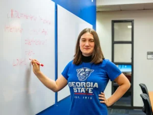 Georgia State University math whiz, 19, graduates with degree in 14 months