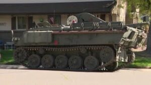 Arvada neighborhood feud involving military tank, HBO show boils over