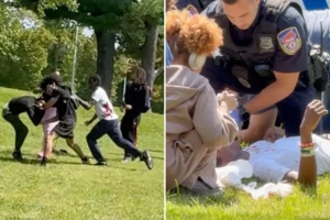 Disturbing video captures bloody New York’s Westchester college campus stabbing with 2 students injured