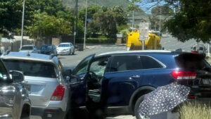 Elderly woman unharmed after crashing through wall at Waialae-Kahala post office