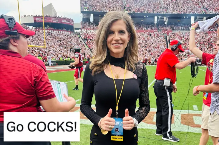 ‘GO COCKS!’:  Rep. Nancy Mace posts obvious double entendre after begging men to stop sending her intimate pics