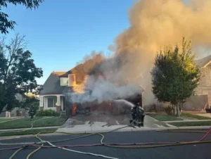 Greeley Fire Department said a house fire started near an outlet and extension cord powering an electric vehicle