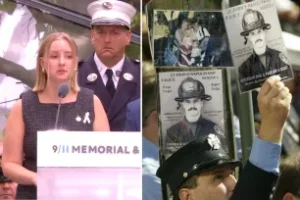 Ground Zero ceremony holds touching first-ever moment of silence for 9/11-related deaths