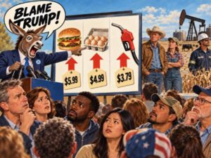 Hamburger was more expensive under Obama. So was gasoline