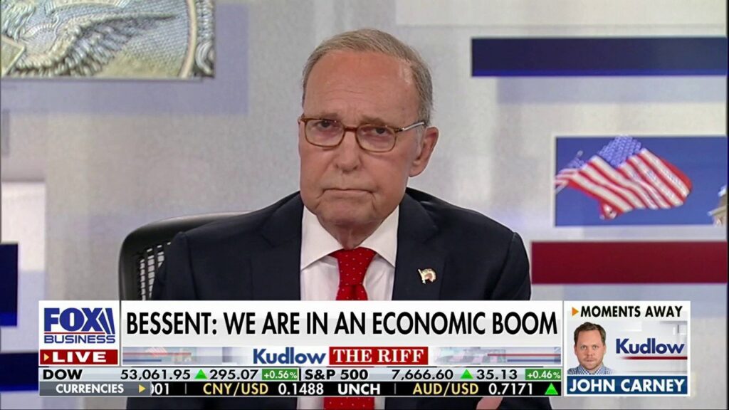 Kudlow: We are in an economic boom