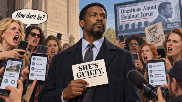 Lindsay Clancy holdout juror gets doxxed, and subsequently harassed: His cardinal sin? Bucking the white feminists.