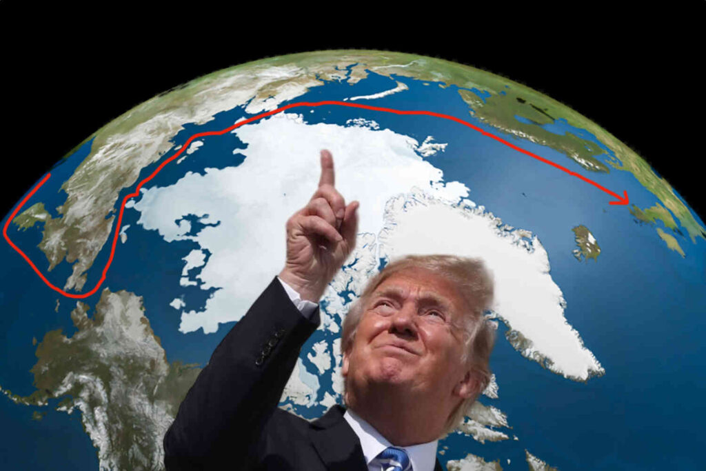 TRUMP WAS RIGHT AGAIN: Months after mocking Trump for his focus on Greenland, media reports on China’s first Arctic shipping route