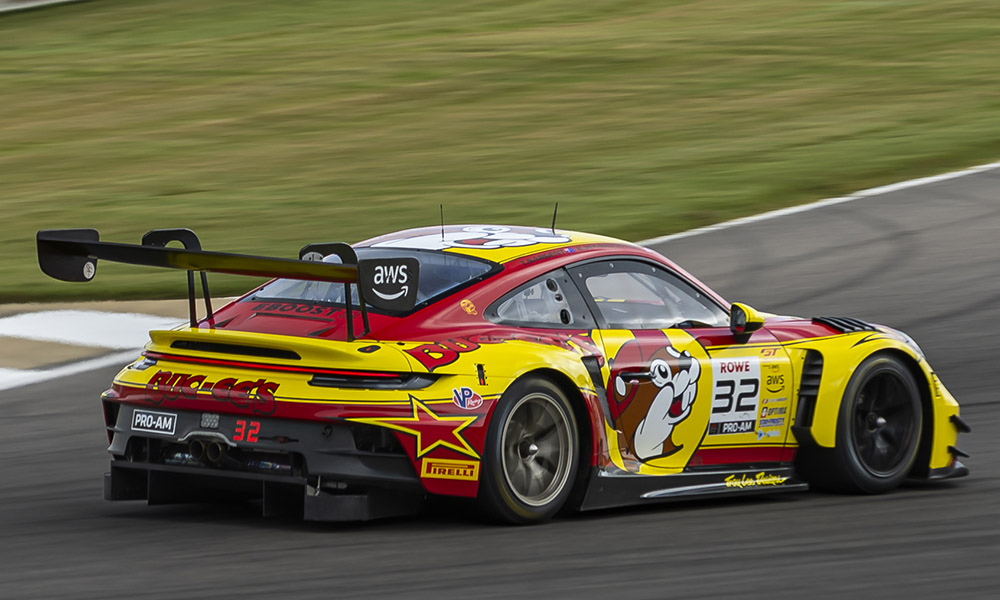 Sargent Tops Opening Practice in Buc-ee’s Porsche at Barber Motorsports Park in Alabama