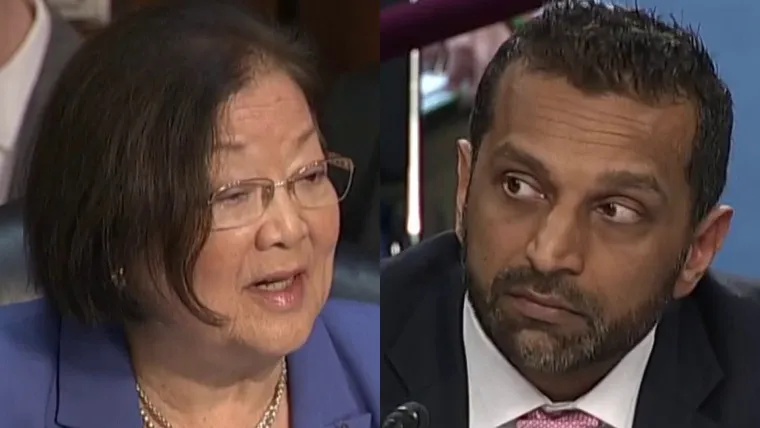 EMBARRASSMENT TO HAWAII: This Exchange Between Mazie Hirono and Kash Patel Was Pure Gold