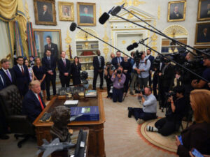 TRUMP THE TRANSPARENT — EXCLUSIVE: President Surpasses 750 Media Events in Second Term, Maintaining Unprecedented Press Pace