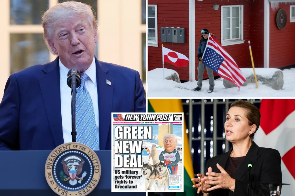 DANE DEAL: Trump announces Greenland deal with Denmark giving US ‘permanent control over security’