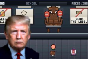 US government launches arcade website where you can make school lunches and “Build the Wall”