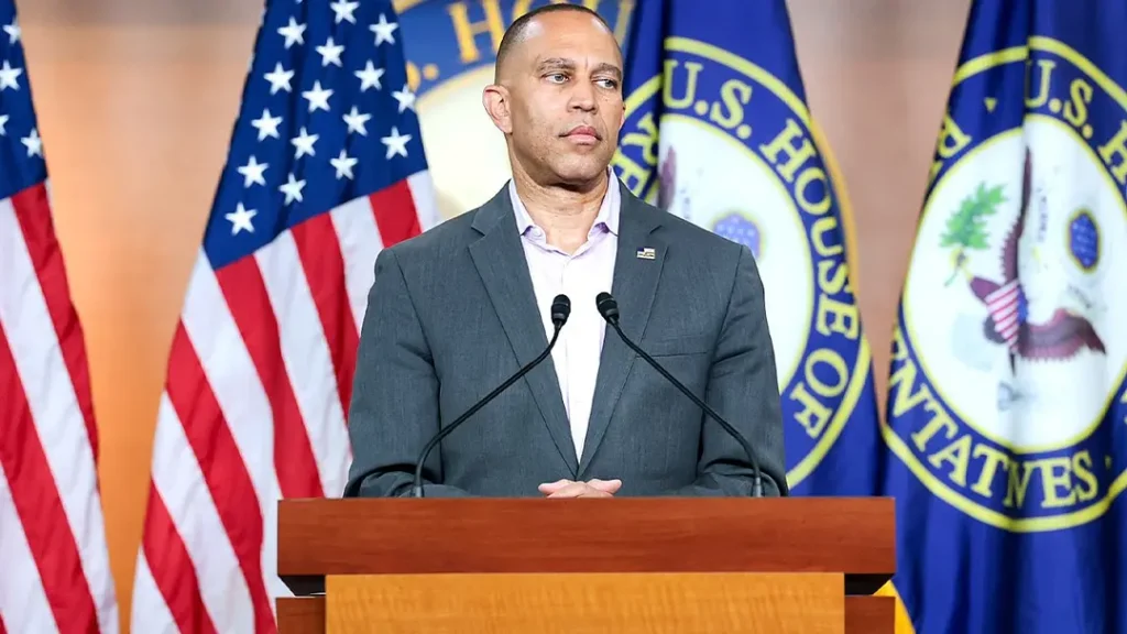 CROSSING THE AISLE: Two Democrats rescue Republicans in move that leaves Jeffries humiliated