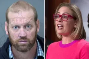 ‘Home-wrecker’ Sen. Kyrsten Sinema’s ex-bodyguard gives bombshell response about why he was at her house before arrest
