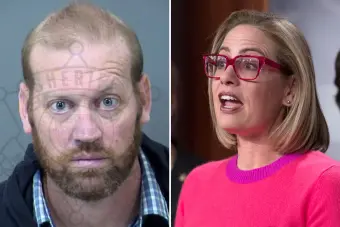 ‘Home-wrecker’ Sen. Kyrsten Sinema’s ex-bodyguard gives bombshell response about why he was at her house before arrest