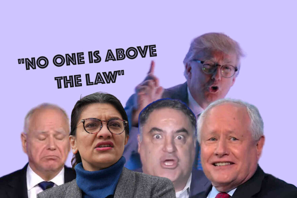 BEHOLD: Democrats who said “no one is above the law” are very upset that the DOJ is investigating a Democrat