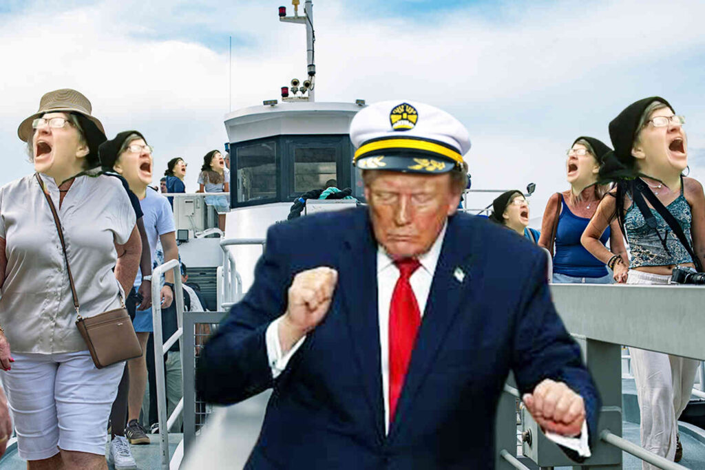 Cruise line dumps passengers in Cambodia after offering 4-year voyage to escape Trump
