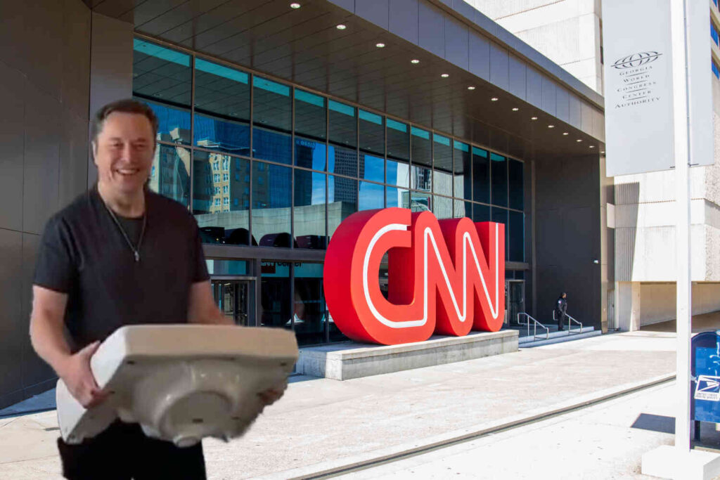 LET THAT SINK IN: Elon invests $1 billion into parent company of CNN