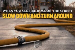 Firefighters: Stop driving over our hoses while they are being used to fight fires
