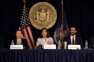 EDITORIAL — HOCHUL JUST CONFESSED: She’ll give Communist Mamdani his tax hikes next year