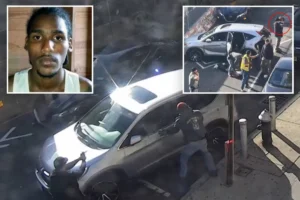INVASION USA: Video shows illegal alien gangbanger trying to flee as ICE agents surround car before NYC shooting
