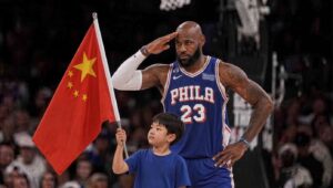 LEBRON THE MORON: NBA Finally Finds Way To Get LeBron To Stand At Attention During National Anthem