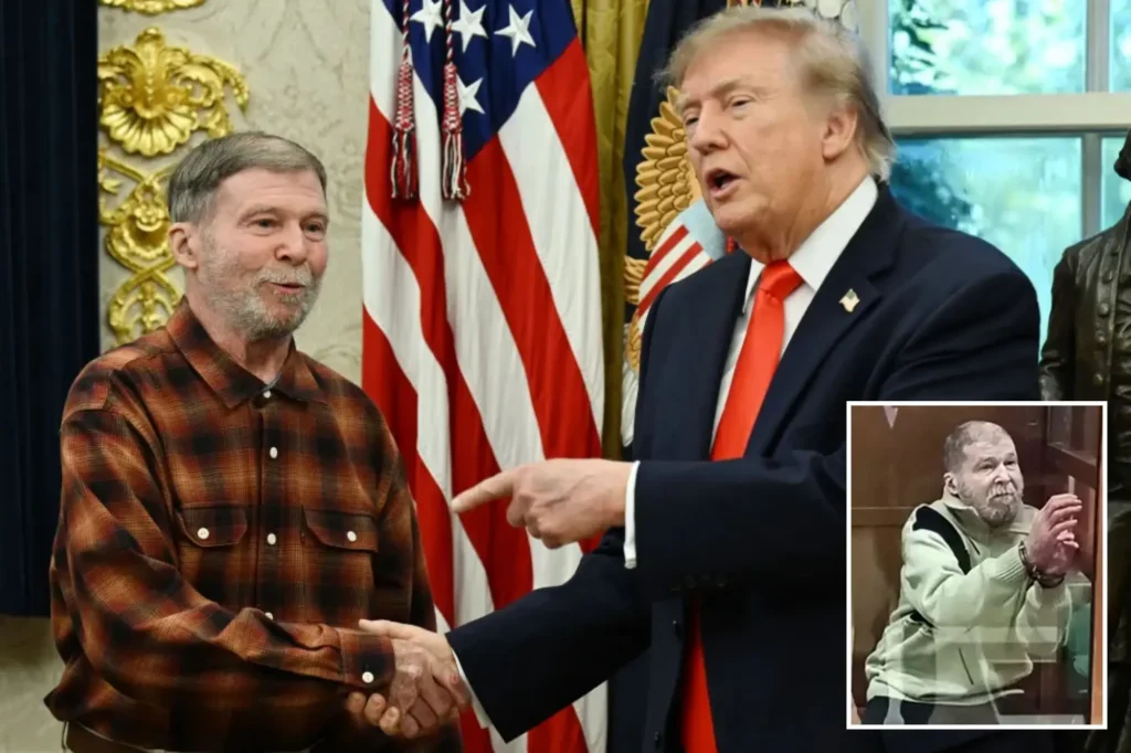 LIFE SAVER: Freed Russian prisoner Stephen Hubbard tells Trump ‘I wouldn’t have lasted another year,’ during emotional Oval Office visit