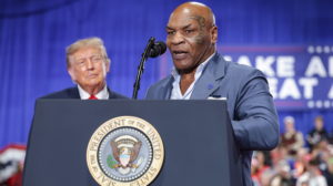 KNOCKOUT CAMEO: Mike Tyson joins Trump’s Syracuse rally and leaves the crowd absolutely roaring