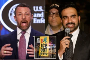 COMMUNIST ALERT — NOT A HELPING HAND: DHS boss rips Mamdani’s ‘dangerous’ words and ‘inciting hostility’ after Bronx ICE shooting: He ‘won’t even stand up for his own NYPD officers’