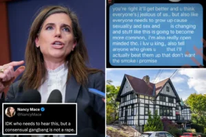 ‘NOT RAPE’: Outspoken Rep. Nancy Mace insists ‘Cornell 7’ Jane Doe was willing participant in ‘consensual gangbang’