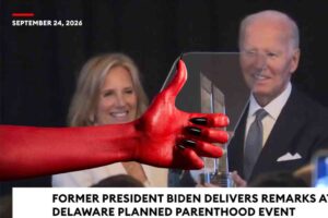 Planned Parenthood gives Joe Biden award for a lifetime of supporting baby murder
