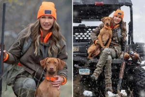 ‘PLEASE DON’T KILL HIM’: Internet freaks out as Kristi Noem poses with new hunting dog