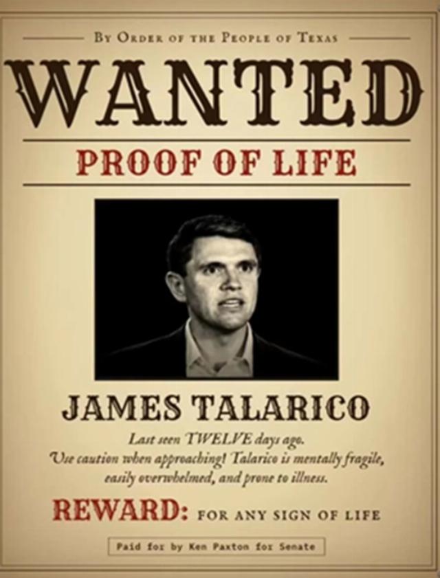 ALFRED E. NEUMAN ALERT: Talarico abducted by aliens — Have you seen James Talarico?