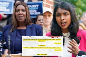 EXCLUSIVE: Tish James election rival Saritha Komatireddy drops 52-count ‘indictment’ against NY AG for dereliction of duty