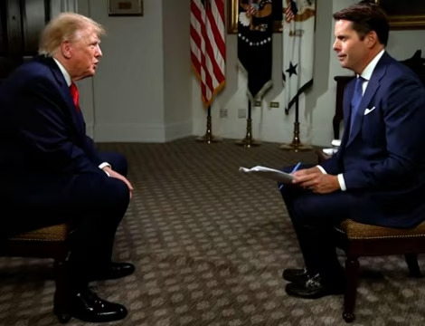 Trump Tells Newsmax He Has ‘Criminal’ Info on Clintons, Obama, May Use If Impeached