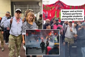 COMMUNIST DEMOCRAT ALERT — INVASION USA: US radicals who traveled to France to join cop-bashing protests reveal plans to ‘raise hell’ on our shores