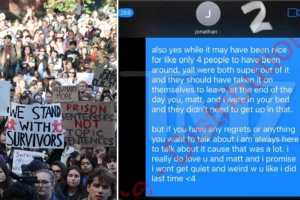 Full texts between ‘Cornell 7’ Jane Doe, frat brother she later accused of rape revealed: ‘OUR BODY OUR CHOICE’