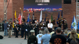 ‘Remembering 1 October’: Las Vegas honors victims 9 years later